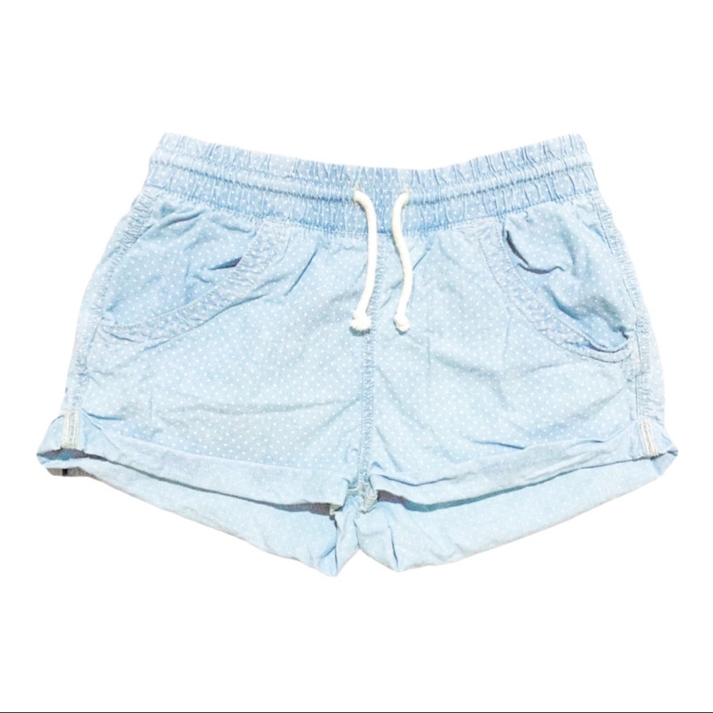 DIVIDED by H&M Blue Drawstring Waist Shorts 6
